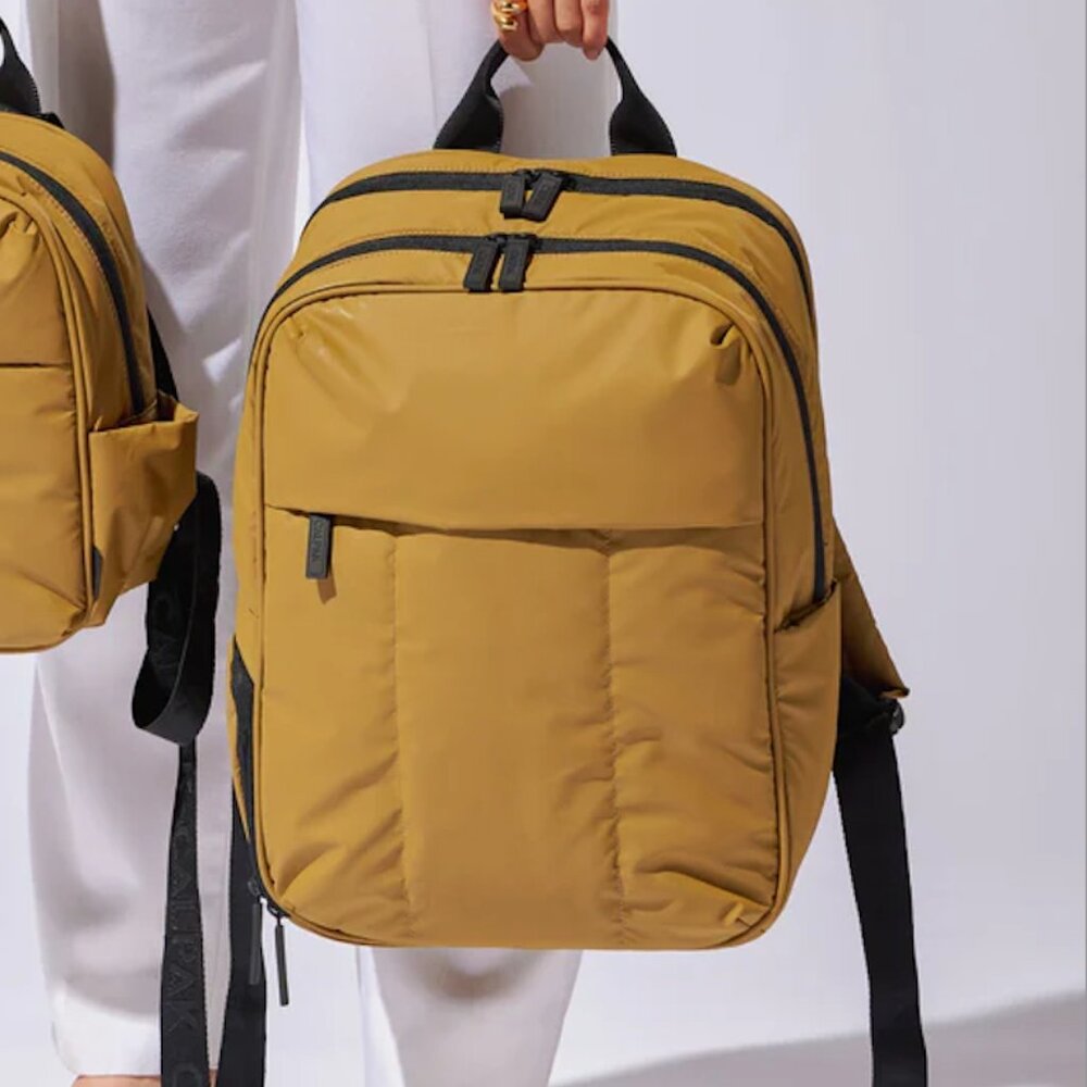 Calpak Luka 15 inch Backpack in Khaki